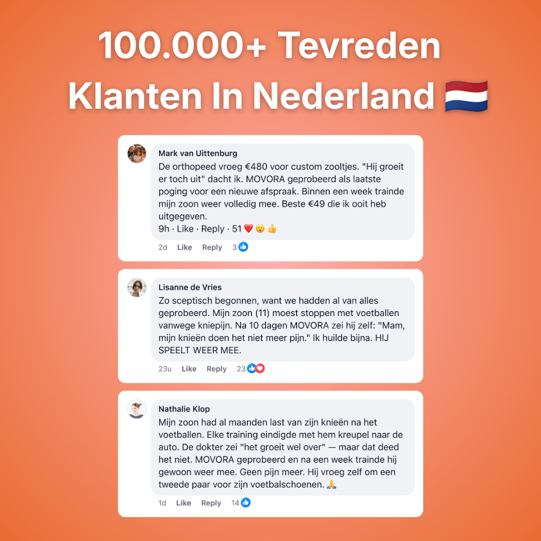[MOVORA™] - Inlegzooltjes voor Voet en Groei Pijn