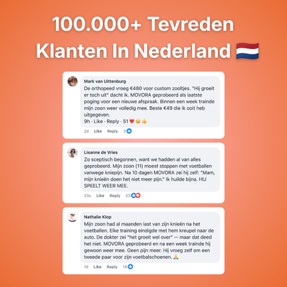[MOVORA™] - Inlegzooltjes voor Voet en Groei Pijn